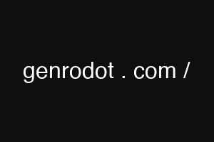 genrodot . com /